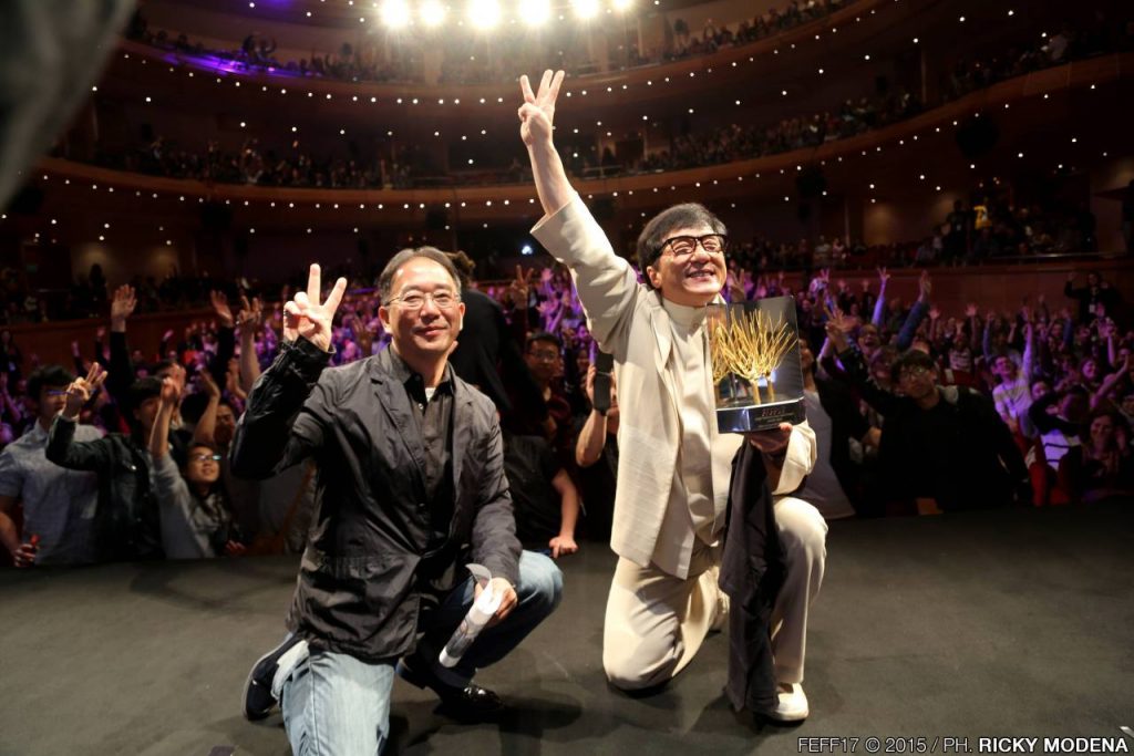 Jackie Chan premiato al FEFF 17 di Udine